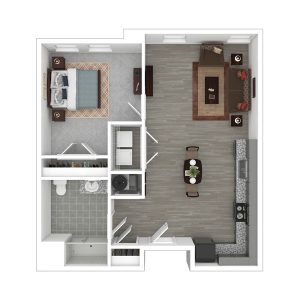 1A - Accessible, Shower 1 Bedroom | 1 Bath 632 Square Feet $1,299 (50%) $1,399 (60%) $1,449 (Market Rate)